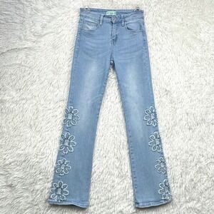 Sky Jeans Floral Bootcut Jeans Size 3